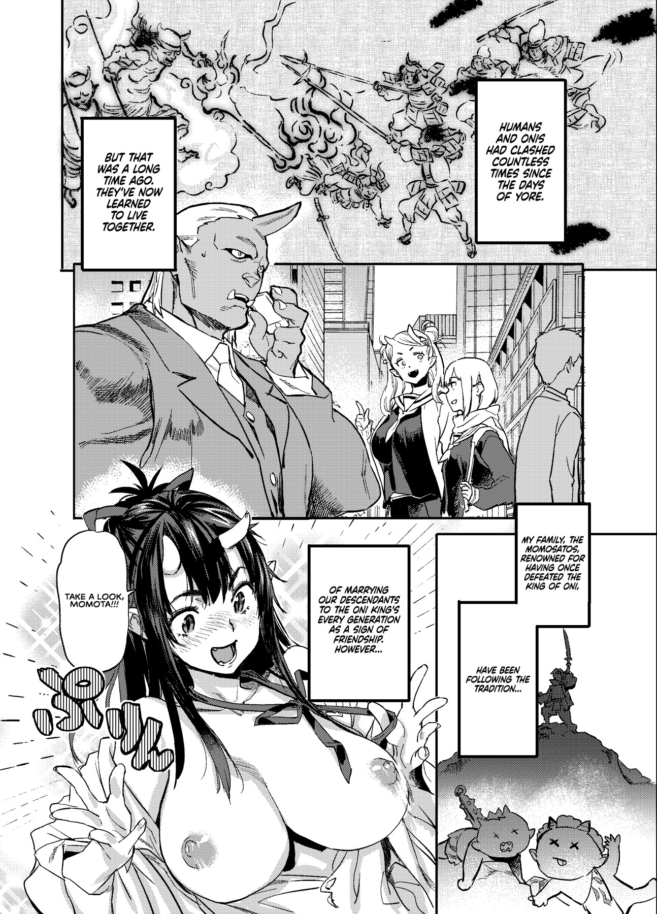 Hentai Manga Comic-The Oni Girl is in Heat!-Read-6